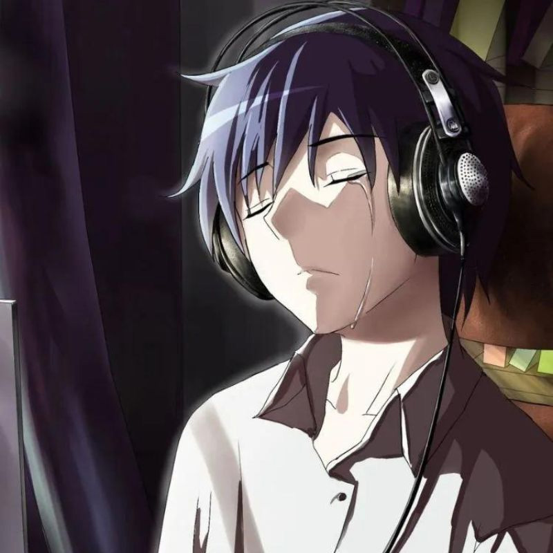 Ảnh anime nam buồn gợi lên nỗi cô đơn khó tả