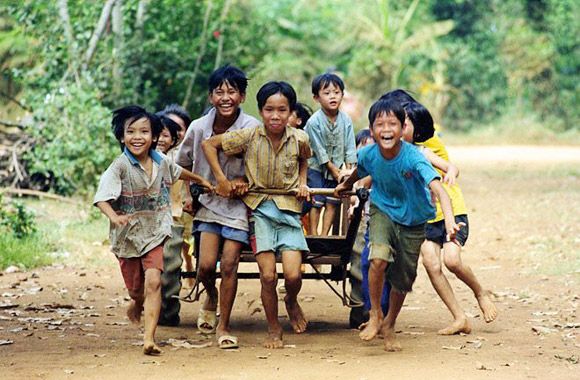 Ảnh đồng quê việt nam có lũ trẻ