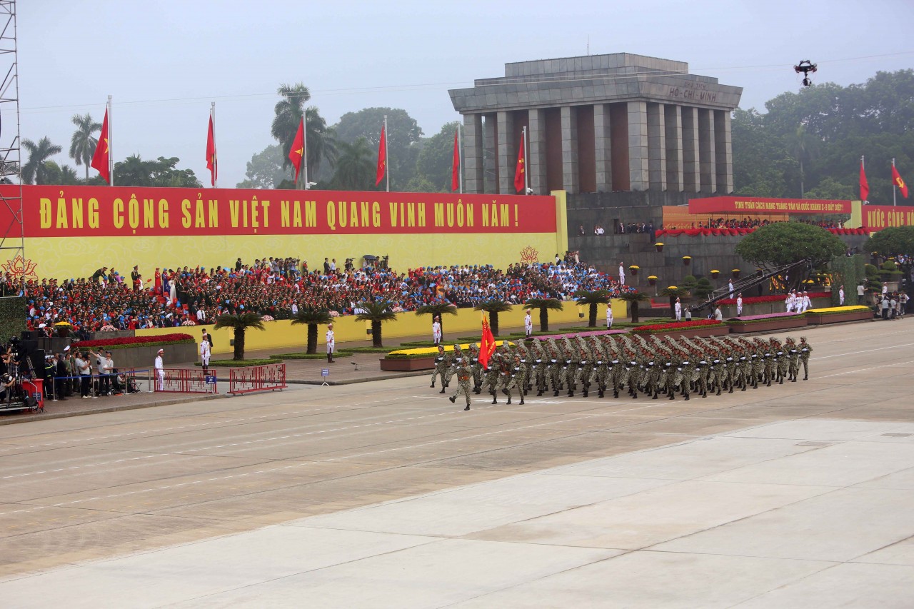 Những hình ảnh ấn tượng về diễu binh, diễu hành kỷ niệm 80 năm Quốc khánh 2/9