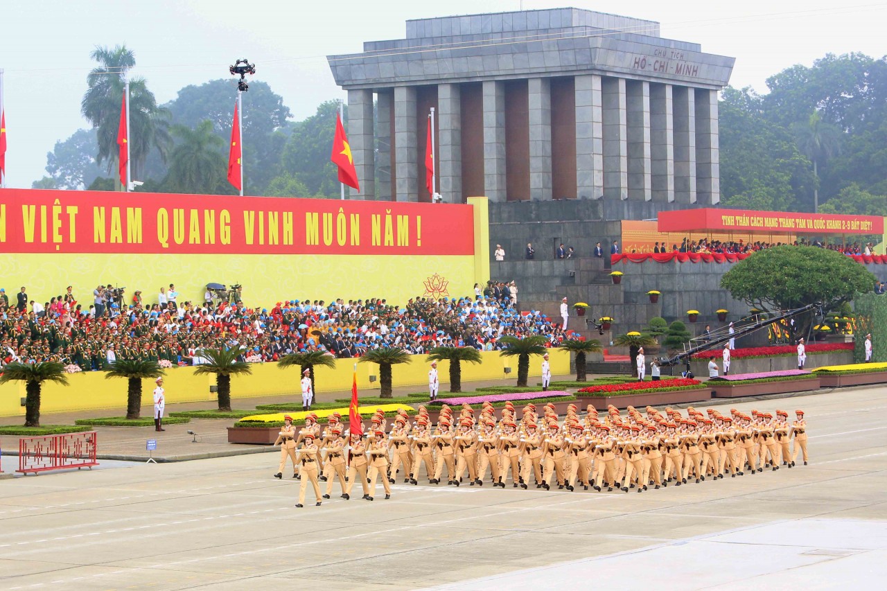 Những hình ảnh ấn tượng về diễu binh, diễu hành kỷ niệm 80 năm Quốc khánh 2/9