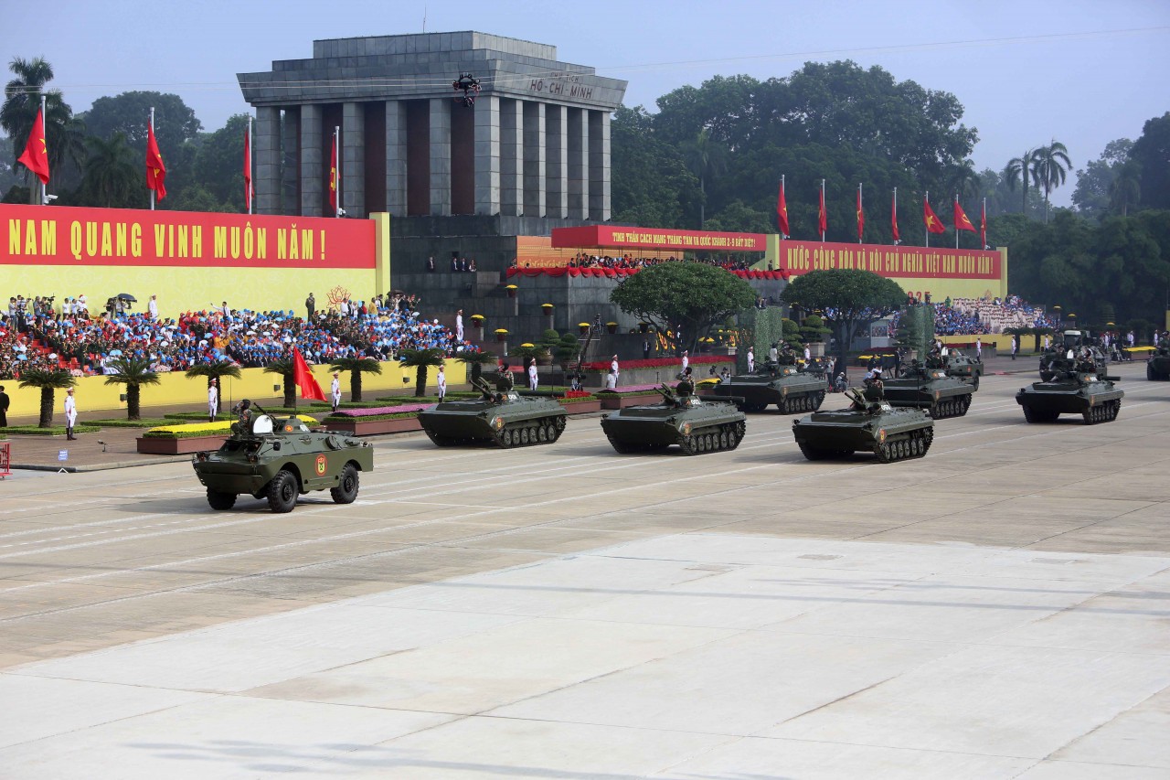 Những hình ảnh ấn tượng về diễu binh, diễu hành kỷ niệm 80 năm Quốc khánh 2/9