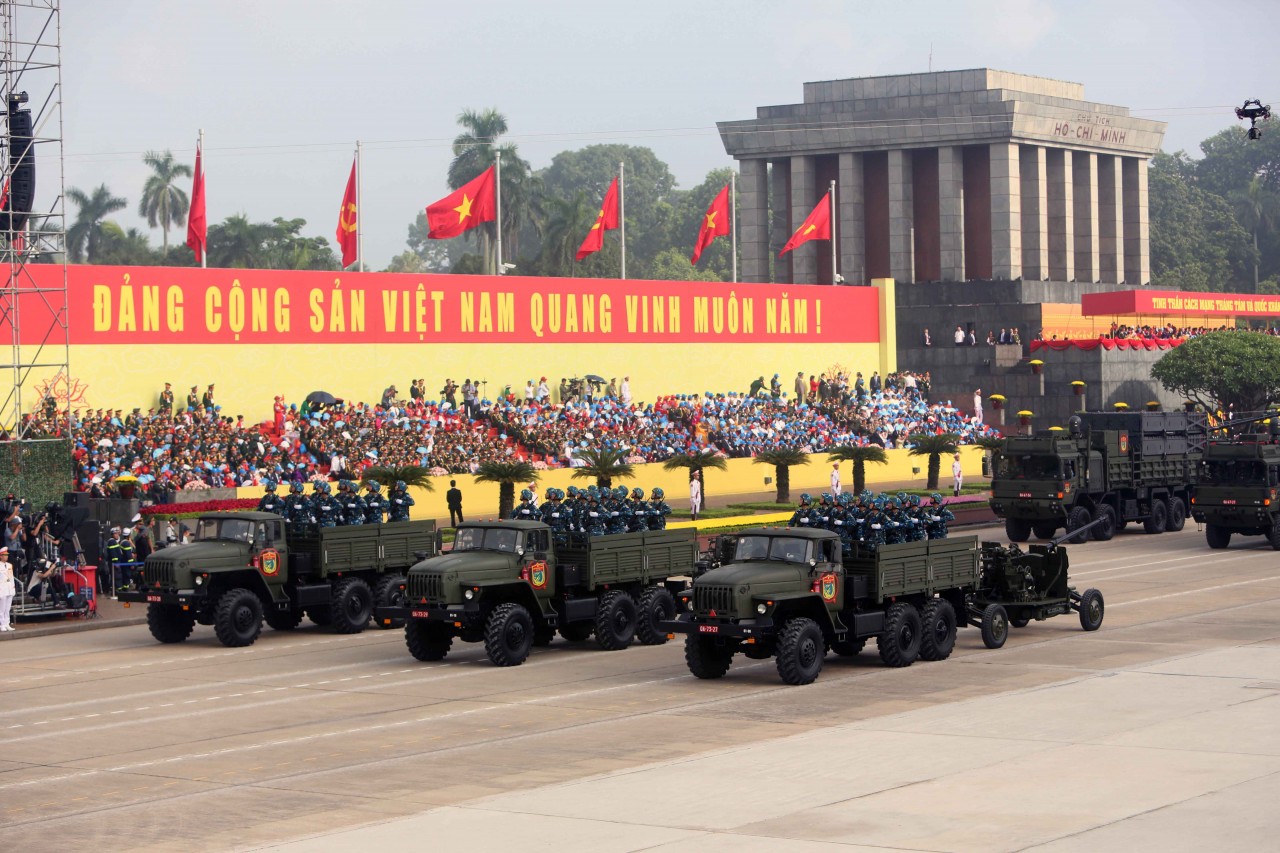 Những hình ảnh ấn tượng về diễu binh, diễu hành kỷ niệm 80 năm Quốc khánh 2/9