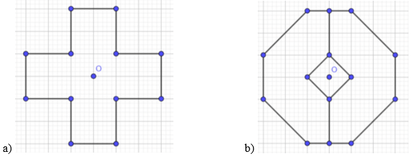 Hình có tâm đối xứng toán 6 chương trình mới