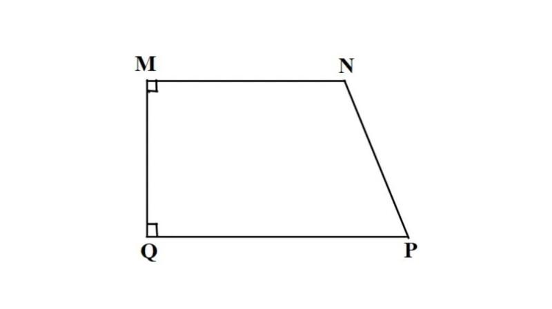 Cách tính diện tích hình thang vuông