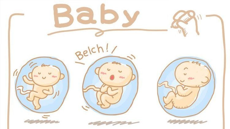 BÀ BẦU NẰM NGHIÊNG BÊN TRÁI, THAI MÁY NHIỀU HƠN