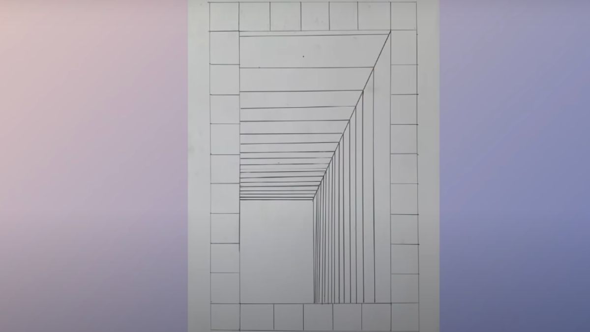 Hướng dẫn vẽ tranh 3D đẹp ấn tượng bước 2