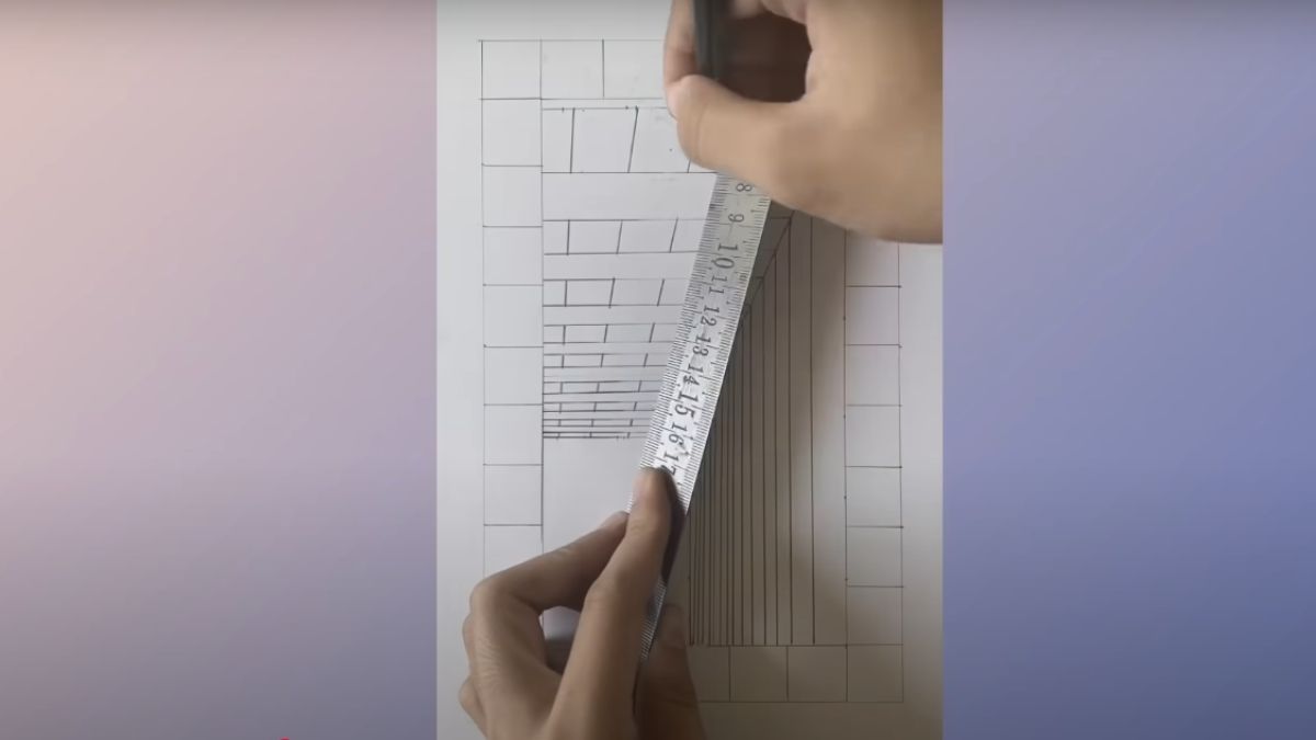 Hướng dẫn vẽ tranh 3D đẹp ấn tượng bước 3