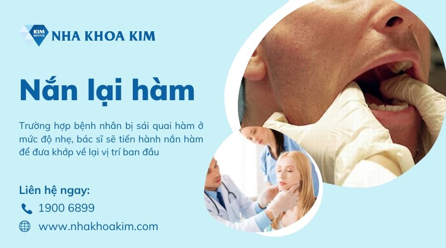 Nắn chỉnh trật quai hàm