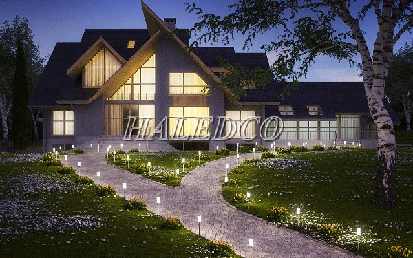 Ứng dụng chiếu sáng của đèn LED sân vườn HLSV7