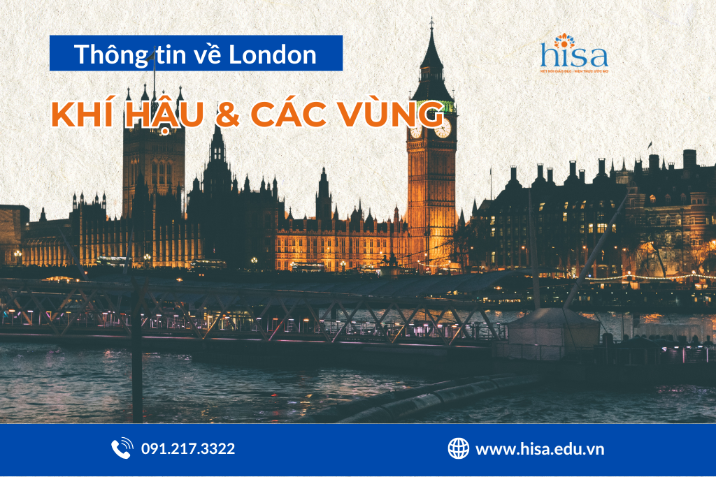 Thông tin về khí hậu và mật độ dân số London