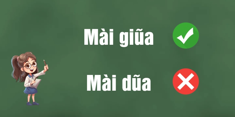 Mài giũa hay mài dũa