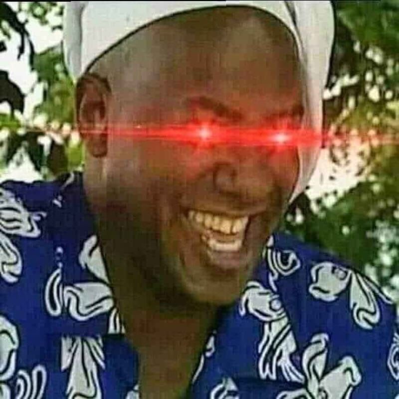 Meme anh da đen vui vẻ, hài hước