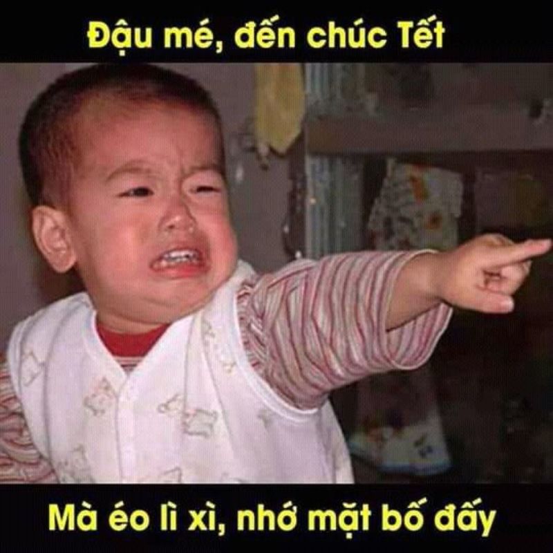 meme nhớ lì xì