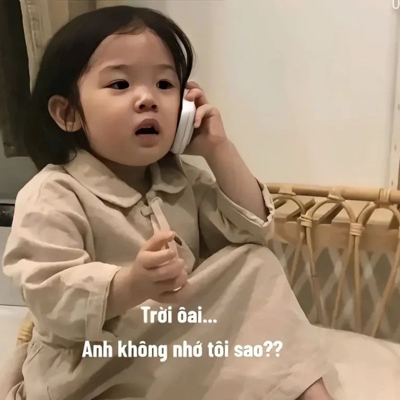 Meme hỏi nhớ người yêu