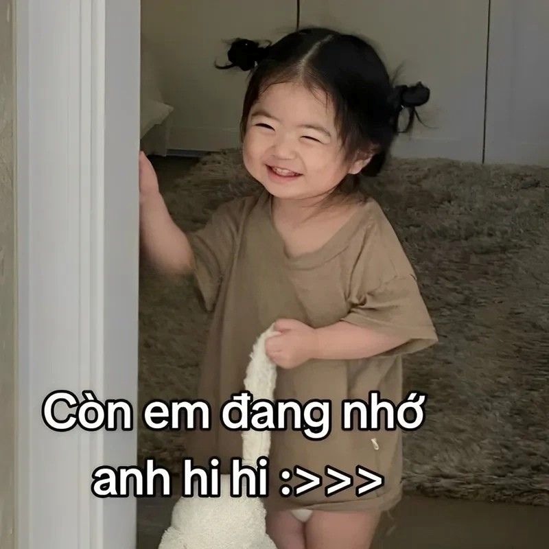 Meme em nhớ anh