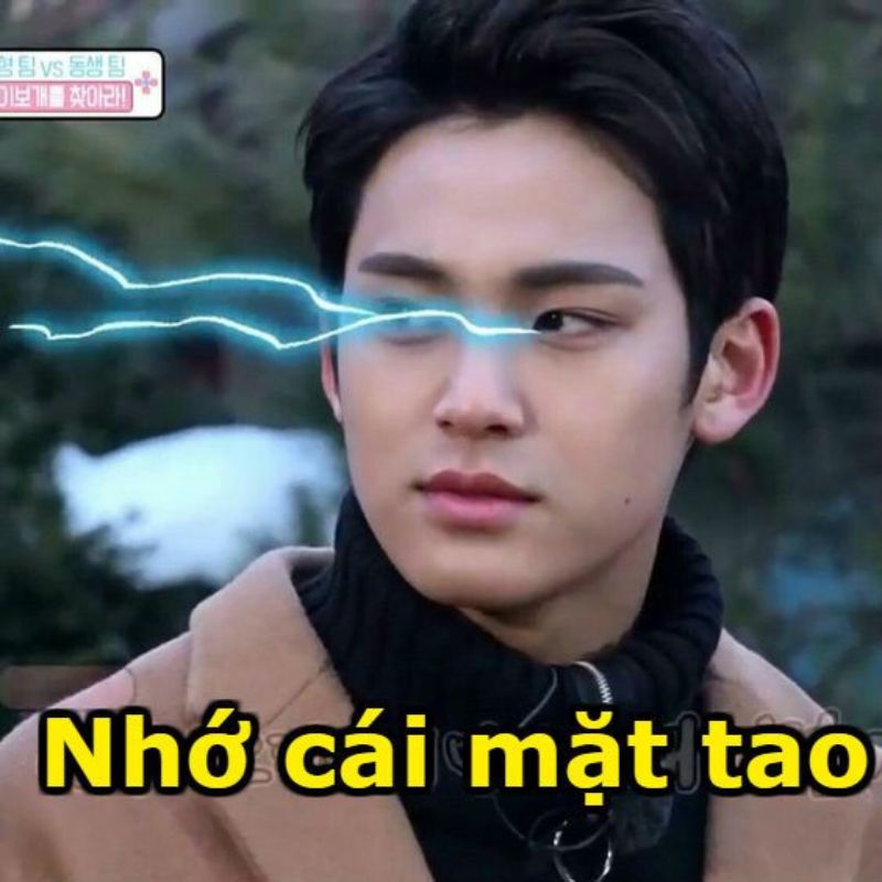 meme mắt tia sét nhớ mặt tao