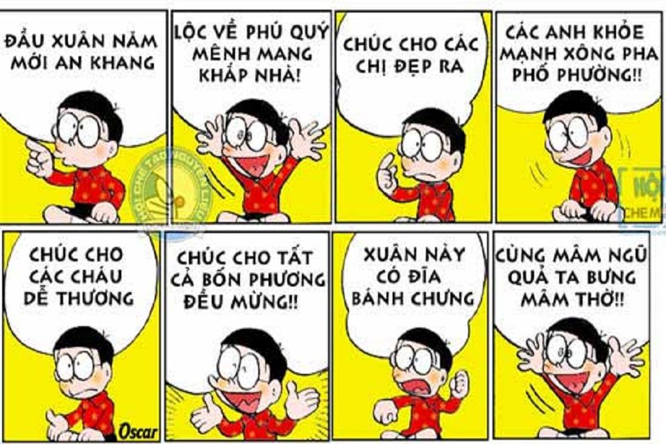 Không khí Tết ngập tràn năng lượng tích cực qua những meme Tết