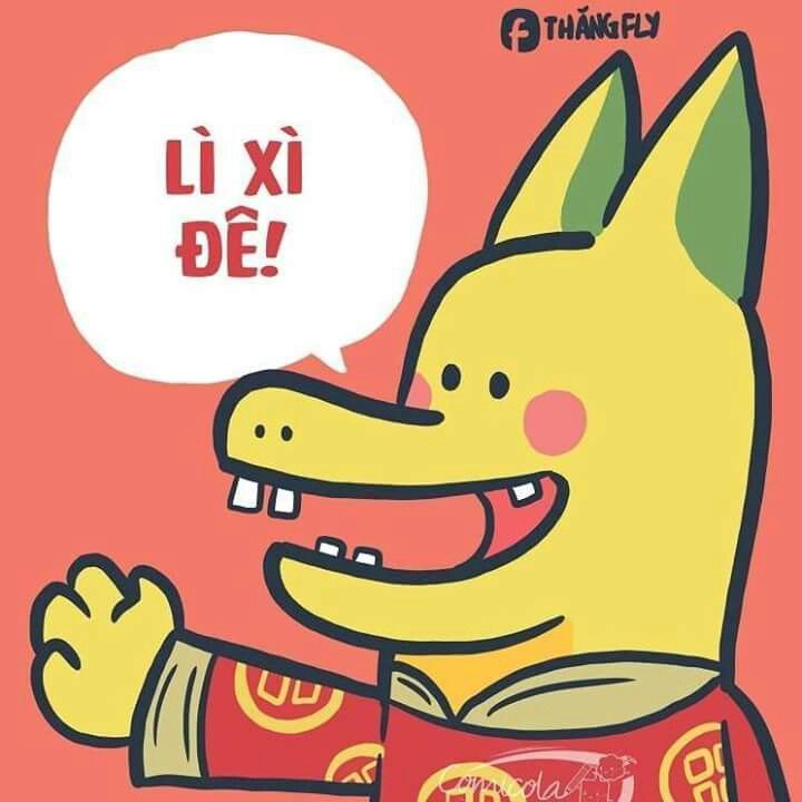 Meme Tết vui tươi tạo nên không khí rộn ràng chào đón năm mới