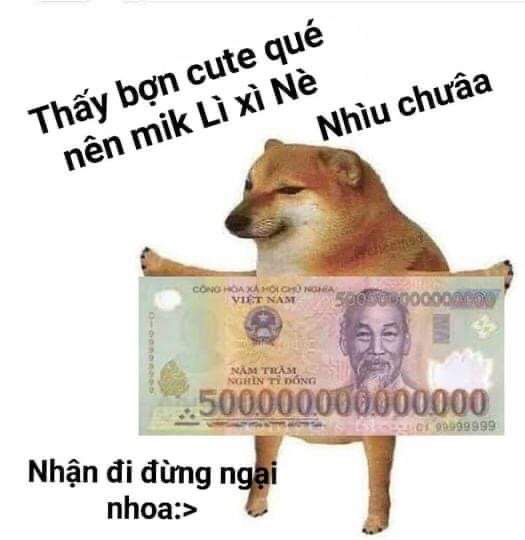 Meme Tết vui vẻ gắn kết mọi người bằng tiếng cười chân thành