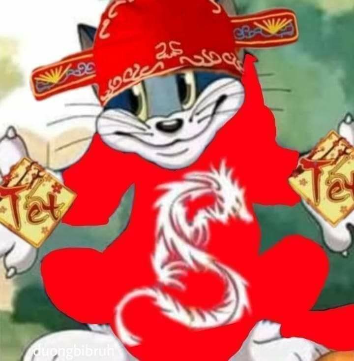 Ảnh meme Tết ngộ nghĩnh luôn khiến cộng đồng mạng bật cười thích thú