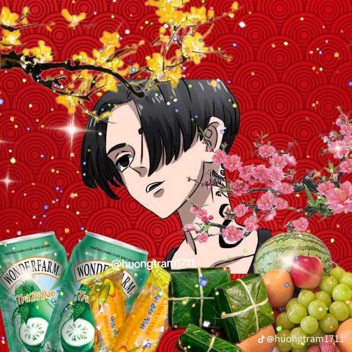 Không khí lễ hội thêm bùng nổ nhờ sự xuất hiện của ảnh meme Tết