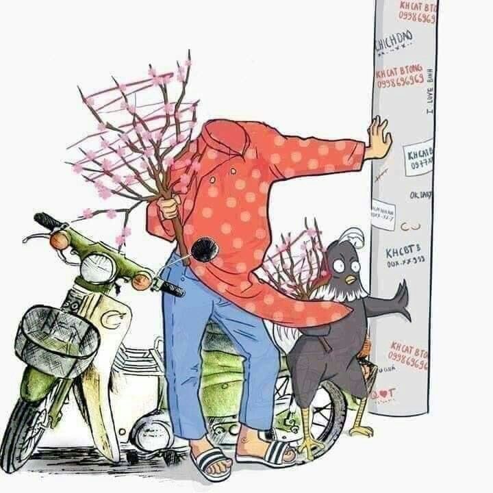 Không khí Tết thêm phần rộn ràng với meme Tết đầy sáng tạo