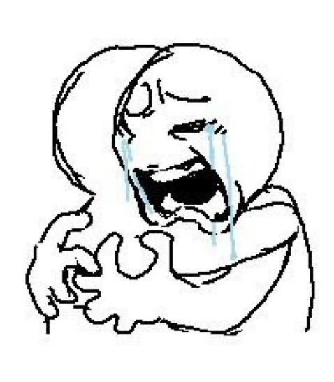 Khóc là phản xạ, chứ không phải lựa chọn