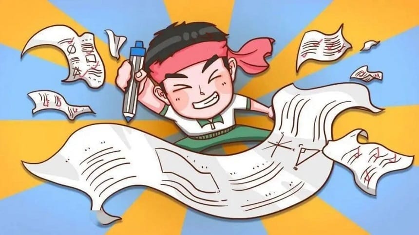 Meme thi tốt thể hiện vận may và sự hên xui