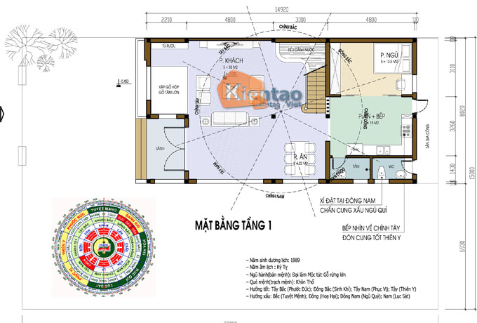 biệt thự 2 tầng 1 tum tại sơn la