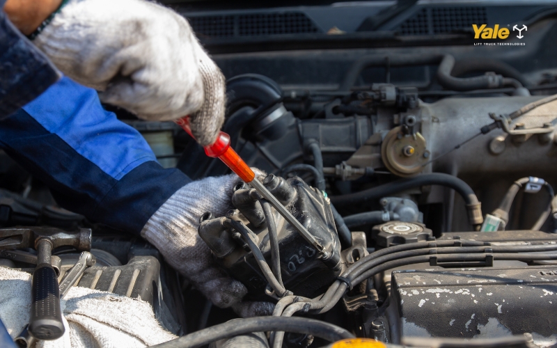 Đặt lại hệ thống đánh lửa trên động cơ theo hướng dẫn