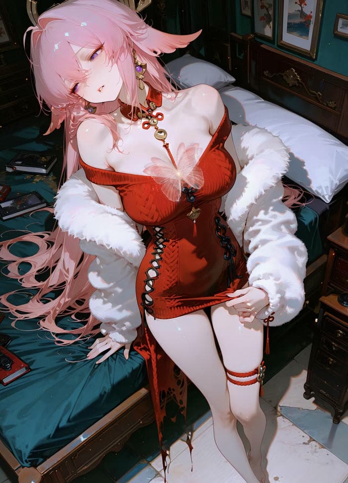 ảnh anime girl đẹp cuốn hút