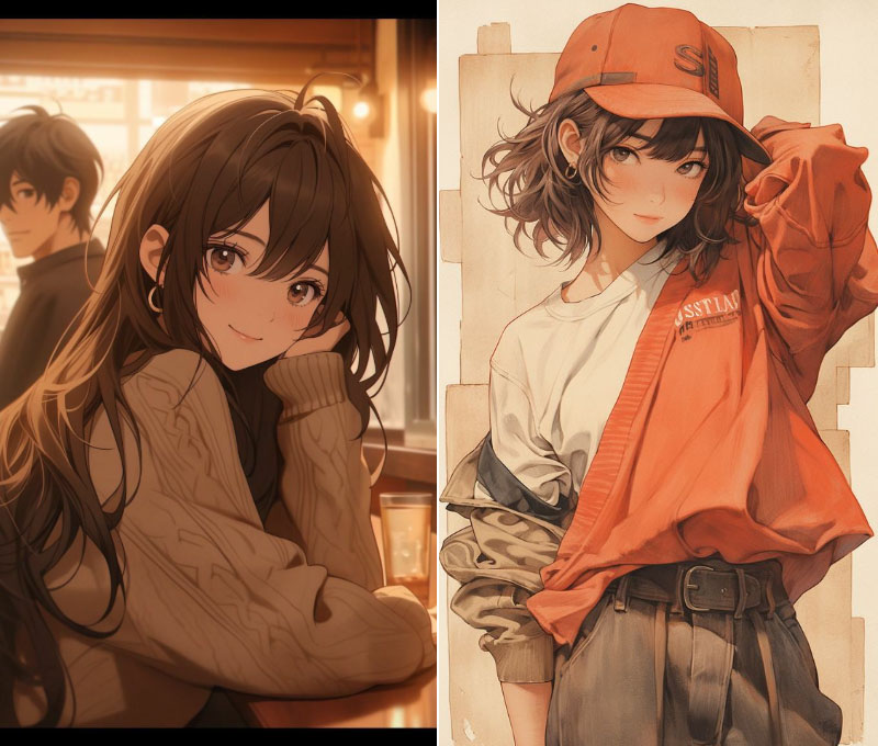 Ảnh chibi dành cho nữ đậm cá tính