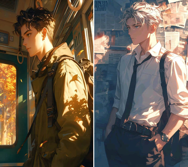 Ảnh chibi cute dành cho nam vạn người mê