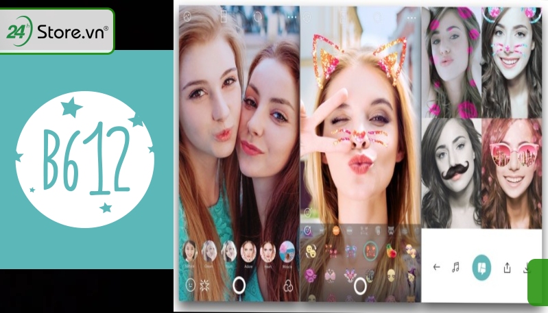 App B612 - Chỉnh ảnh video chuẩn nét HD 4K