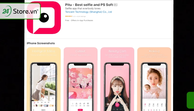 Pitu - Phần mềm tạo hình cổ trang đẹp