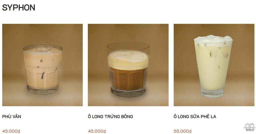 Phe La Cafe Syphon Tea Coffee