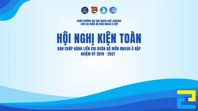 Phông nền được thiết kế đầy đủ những thông tin