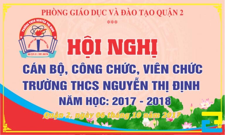 mẫu thiết kế file in background hội nghị