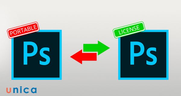 Photoshop Portable khác với Adobe Photoshop ở nhiều khía cạnh