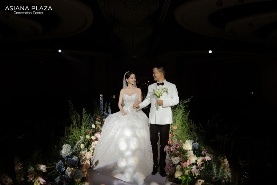 Wedding photo caption