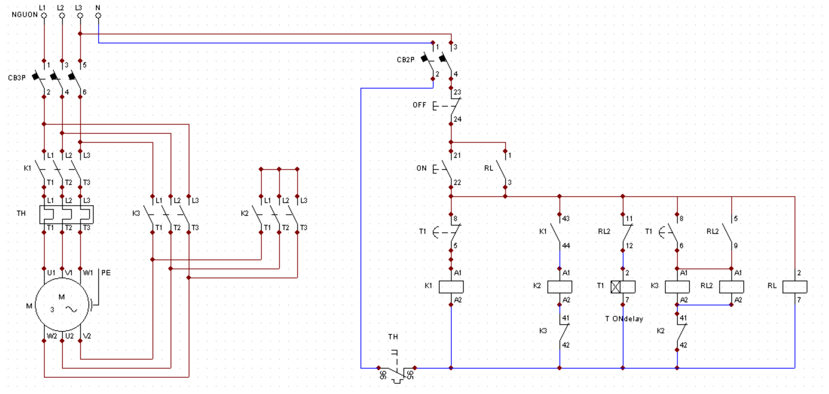 mach khoi dong sao tam giac