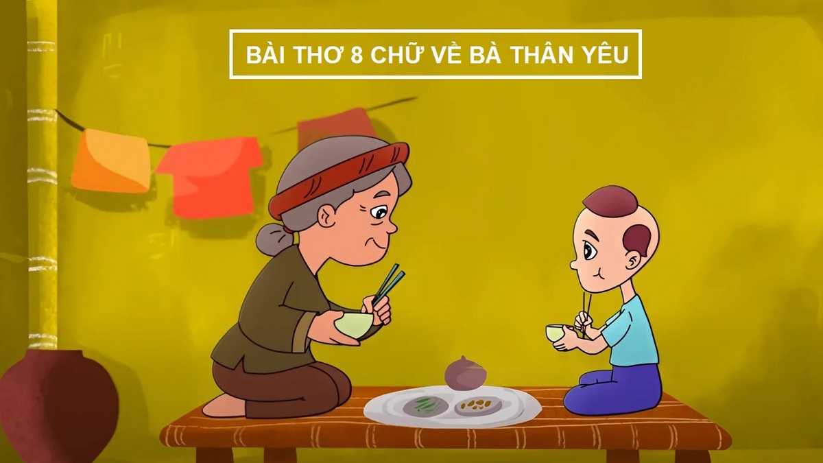 Bài thơ 8 chữ hay và cảm xúc về người bà