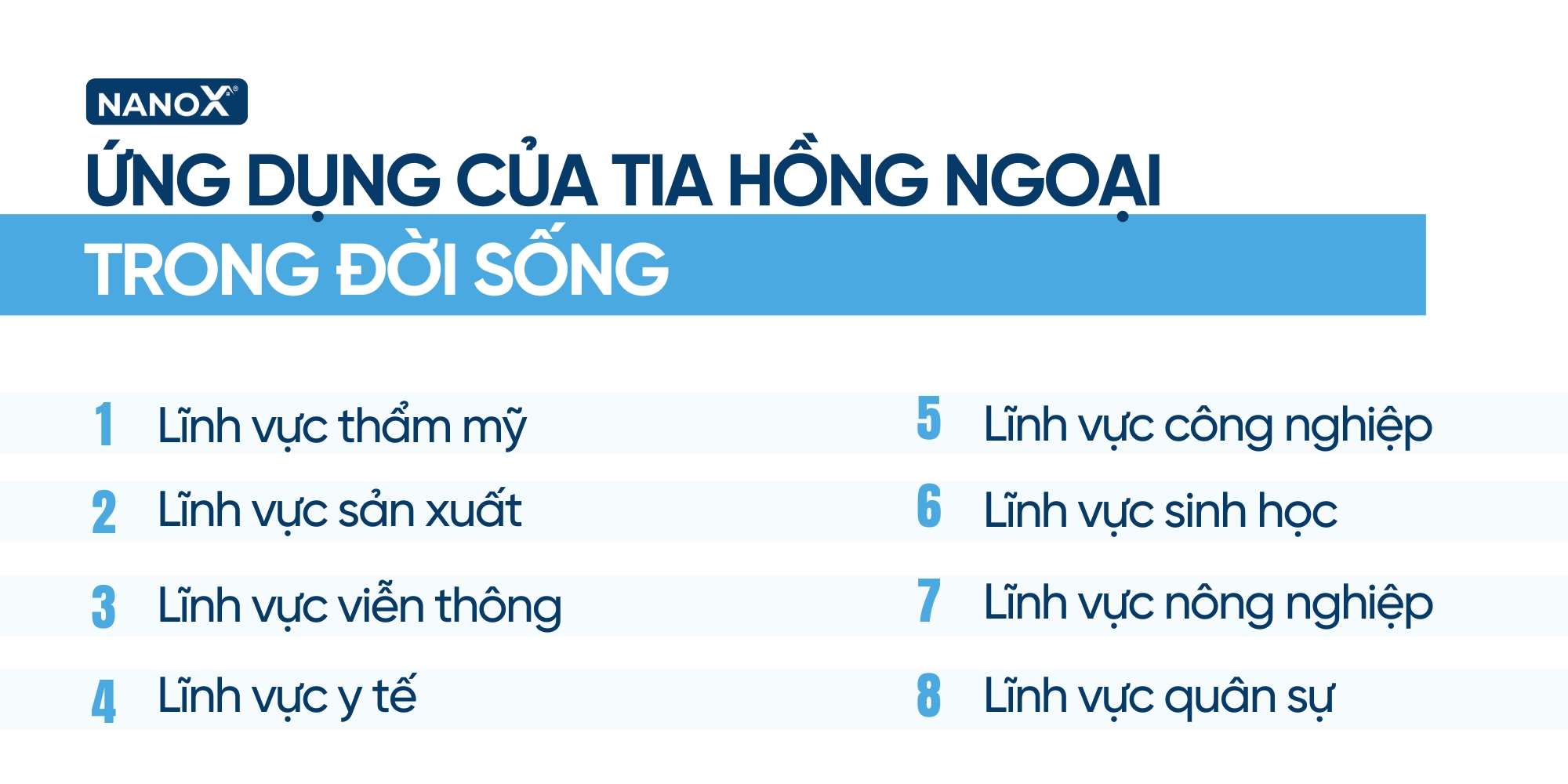 Ứng dụng của tia hồng ngoại trong cuộc sống