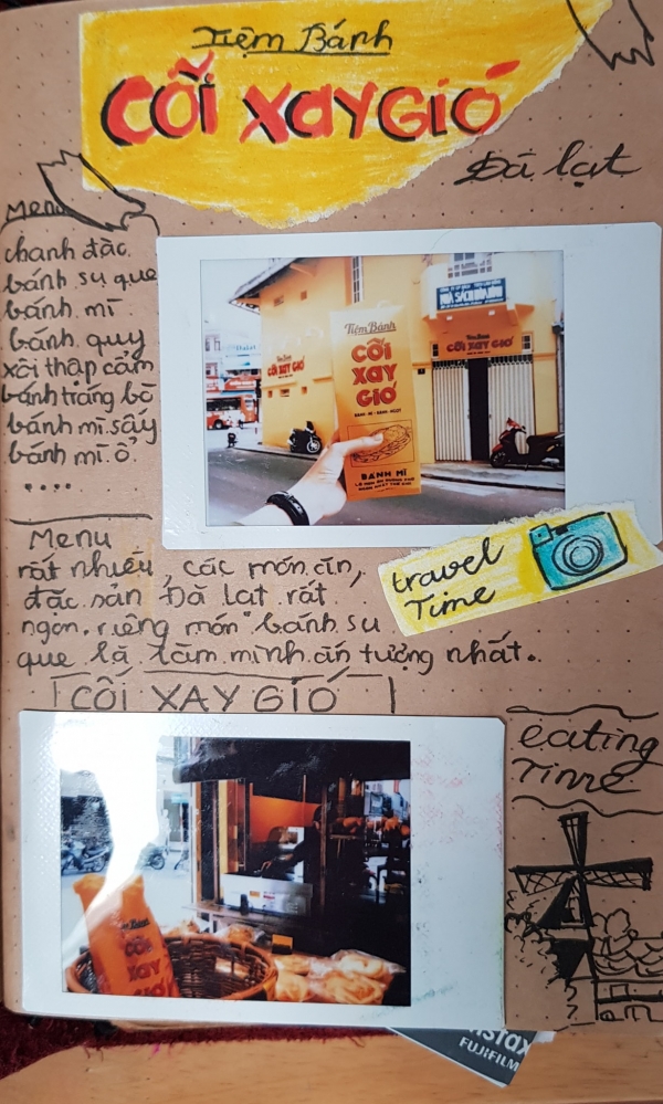 Nữ sinh lớp 6 và bộ tranh dễ thương về Đà Lạt