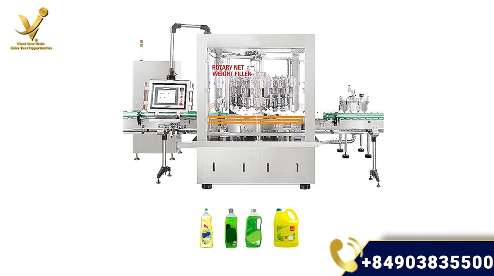 Máy chiết rót nước rửa chén TDN-CRRC0