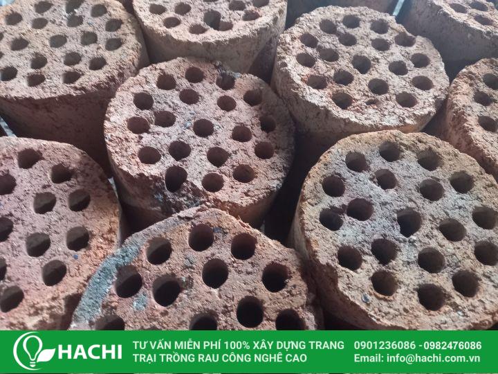 Giá thể xỉ than có cấu trúc xốp và thoáng khí cùng khả năng thoát nước hiệu quả