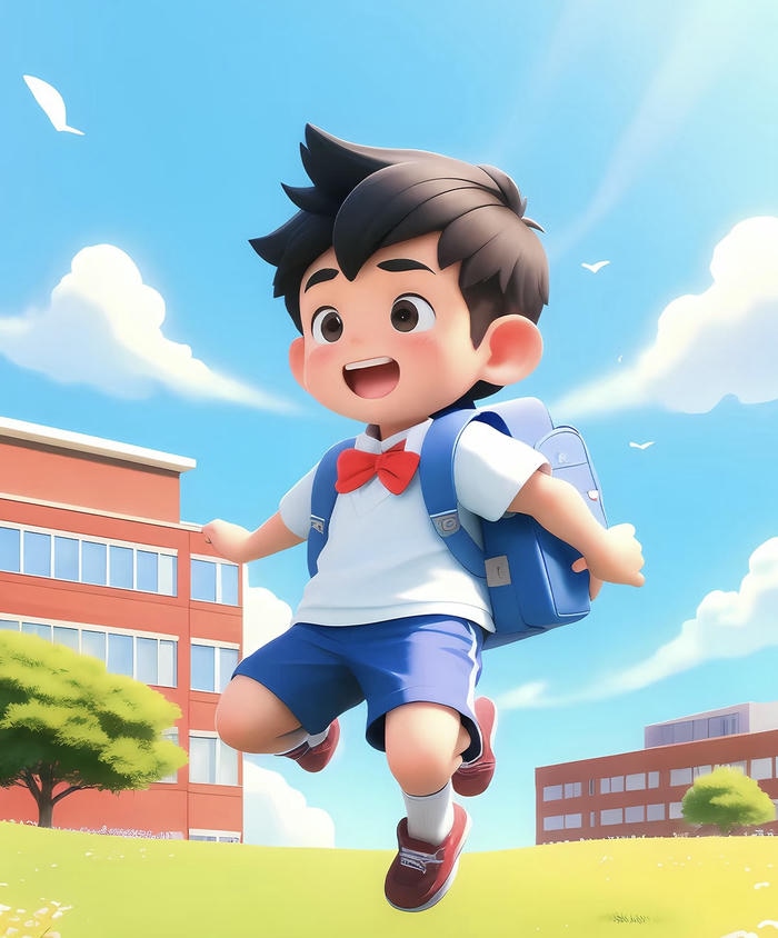 chibi nam sinh cấp 3