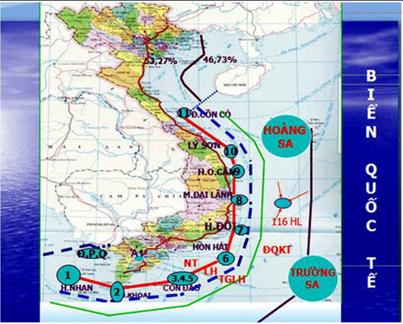 Vùng nước nội địa của quốc gia bao gồm những gì?