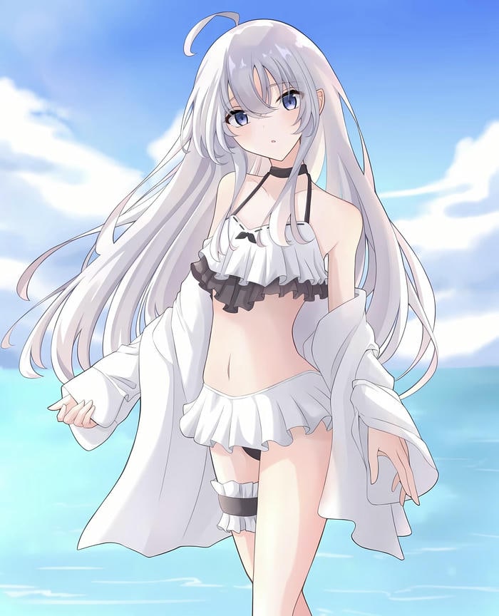 Ảnh gái mlem anime tạo hình hiện đại cuốn hút