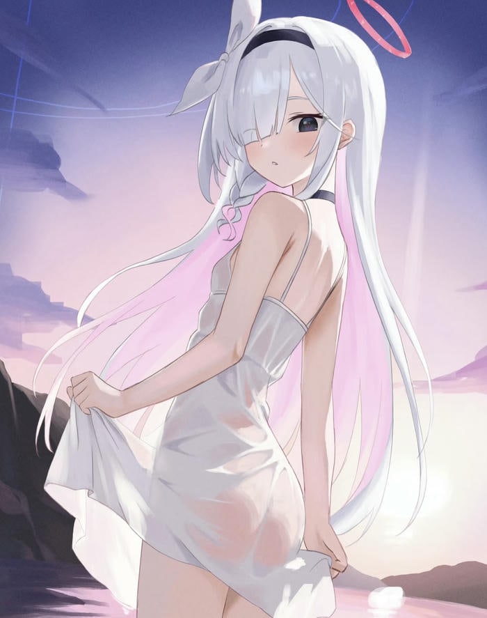 Ảnh gái anime mlem tạo hình thời thượng tinh tế